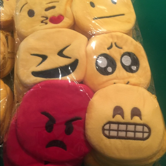 Emoji Coin Purses. Lot of 10 - Picture 2 of 3